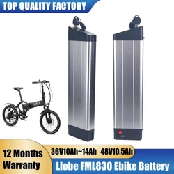 Folding Electric Bike Battery 36V 10.4ah 12.8ah 14ah 48V 10.5ah Ebike Battery for Flebi EVO 2 Electric Bicycle