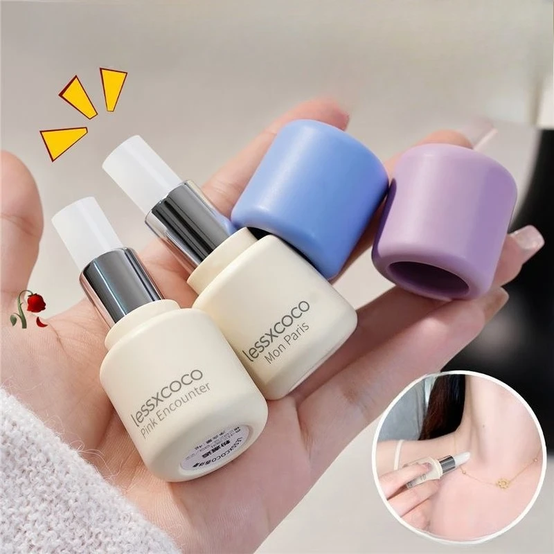 

Round Tubes Perfume Solid Balms Long Lasting Fragranc Light Fragranc Portable Solid Perfume Balm Woman Body Pheromone Encounter
