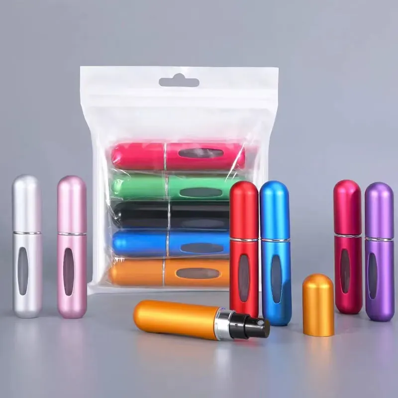 

5pcs 5ML bottom filled perfume bottle Portable travel perfume bottle