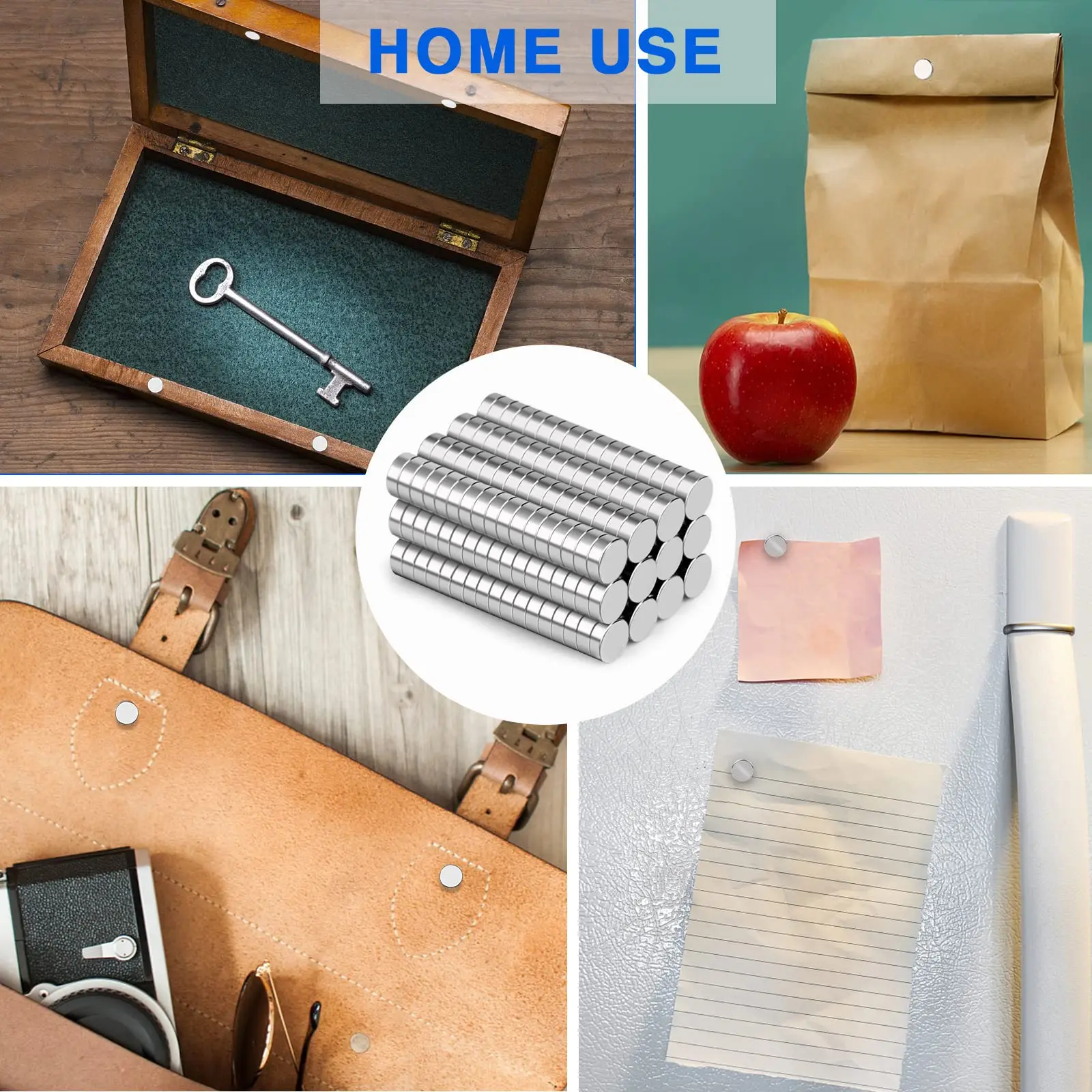 Superstarker Neodym-Magnet NdFeB, leistungsstarker, kleiner, runder Neodym-Magnet N42, Suchmagnete 6x1 6x2 6x3 mm für DIY – Detail 6