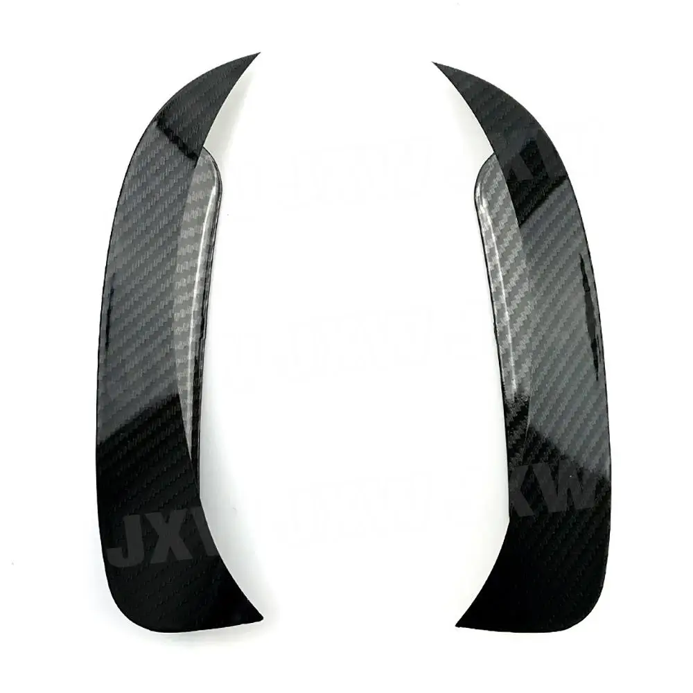 

Накладка на задний бампер из настоящего карбона с воздуховодами для Mercedes-Benz GLA-Class GLA260 GLA45 AMG 2014-2017, декоративные сплиттеры из АБС-пластика