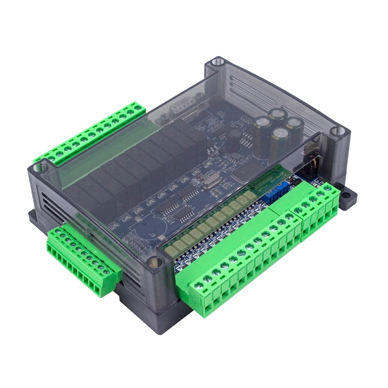 FX3U-24MR High Speed Domestic PLC Industrial Control Board With Case With 485 Communication