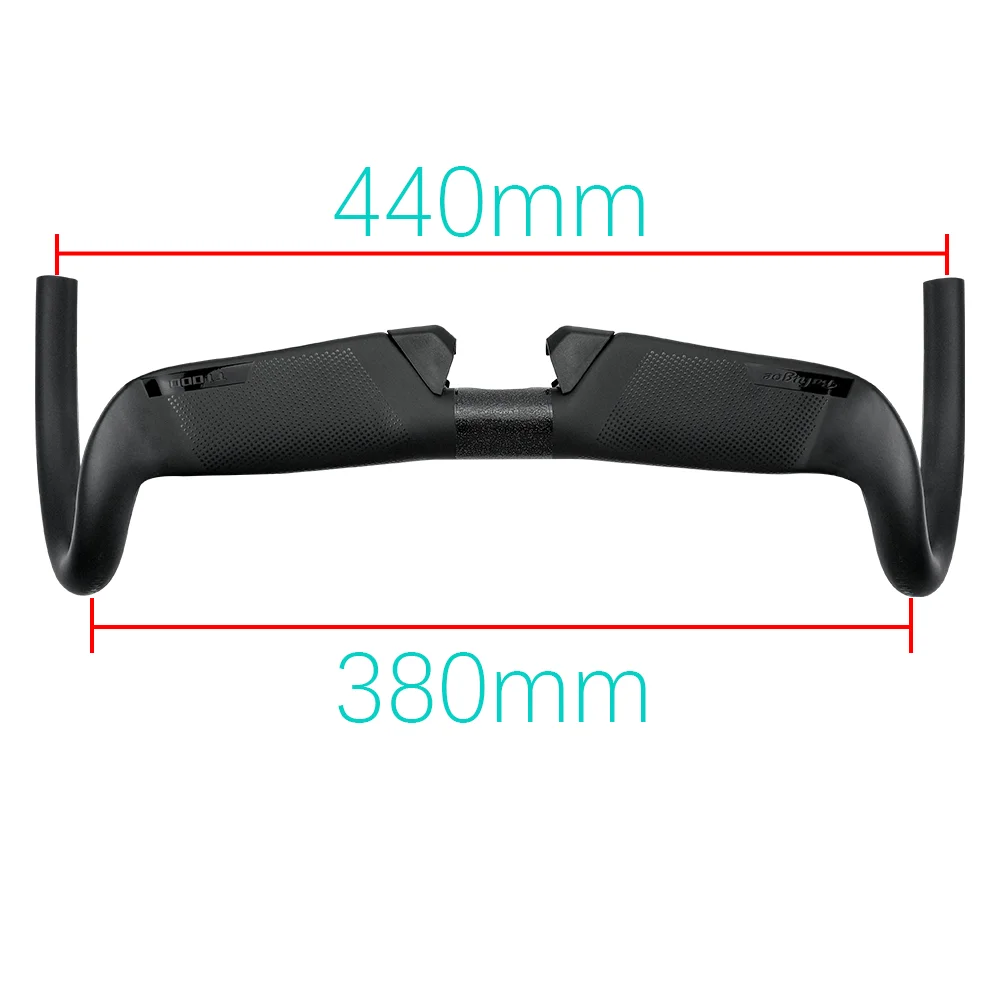 BALUGOE Gravel Bike Full Internal Wiring Professional Carbon Fiber Road Bicycle Handle All Internal Cables Fixed Bike Handlebar image 3