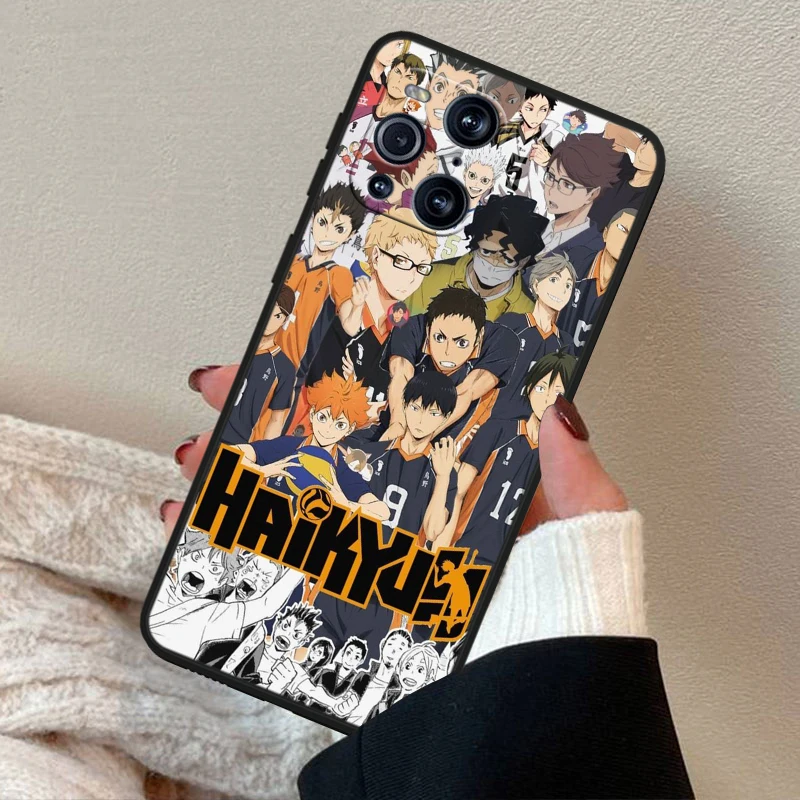 Anime Haikyuu für Oppo finden x6 x5 x3 x2 f21s f21 pro lite neo schwarz Silikon Fundas Soft Phone Fall