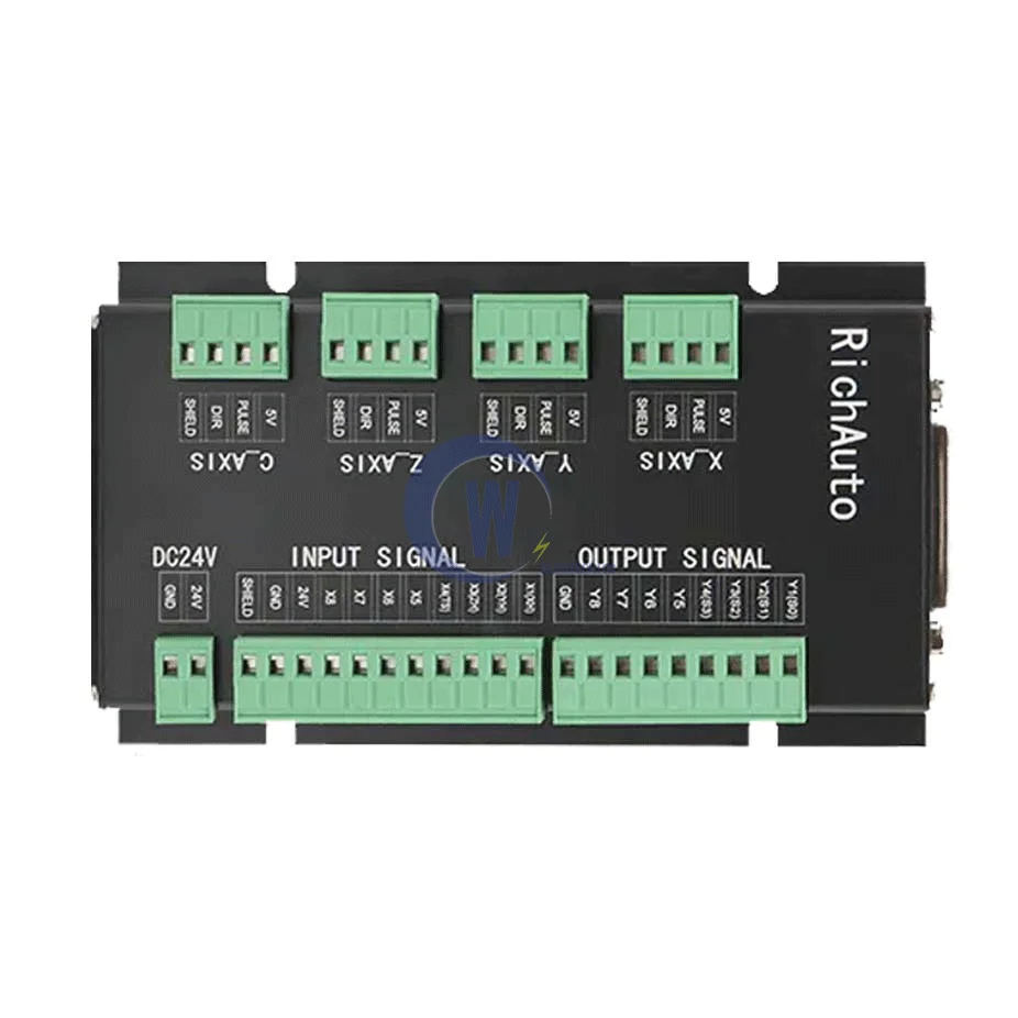 sistema de controle genuino do movimento com lingua inglesa compativel com richauto dsp dsp a11 a12 a13 a14 a15 a16 a17 a18 placa somente eixos 01