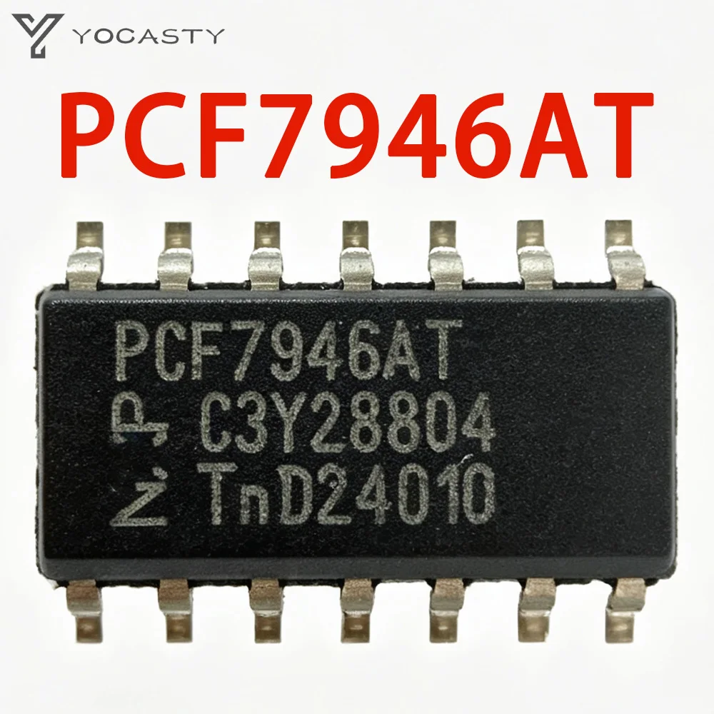 10/50/100pcs/lot PCF7946AT 7946 7946AT Original 100% Quality For Car Key Repair SOP-14 Security Transponder In Stock