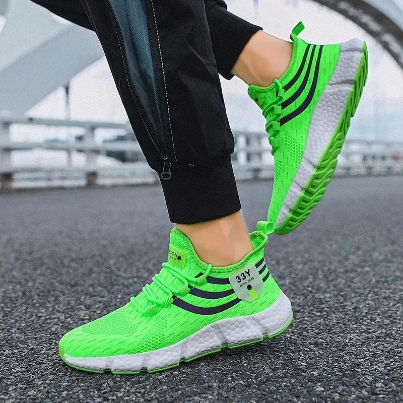 Men Shoes Sneakers Breathable Comfortable Casual Running Shoes Luxury Tenis Sneaker Male Footwear 2024 Summer Men Tennis Shoes