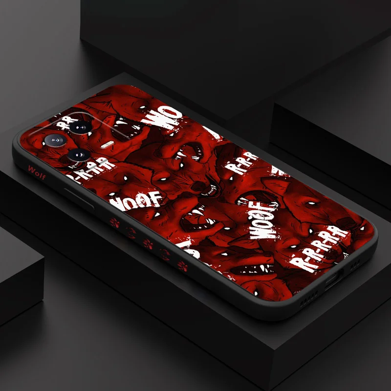 

Ferocious Wolf Phone Case For Xiaomi Mi 15 14 14T 13 13T 12 12X 12T 12S 11 11T 10 10T 9 9T Pro Lite Liquid Silicone Cover