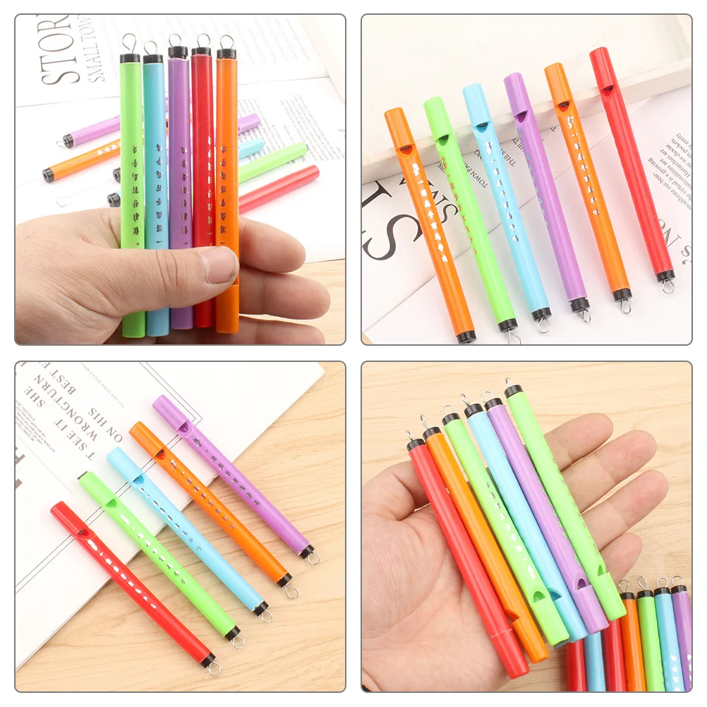 30 Pcs Mini Bird Flute Lark Whistle Music Toy Random Color 40pcs Teens Playthings Plastic Call