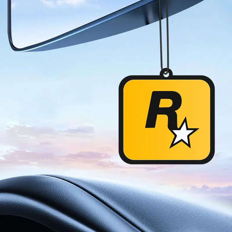 Auto Aromatherapy Pendant Rockstar Auto Scent Car Accessories Interior New Automóvil Aromatherapy Essential Oil Hanging Decor