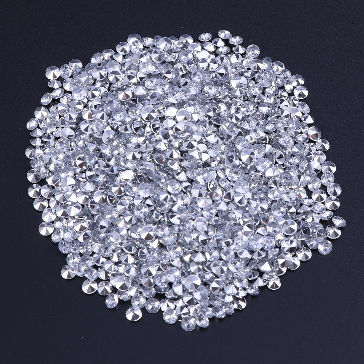 

1000pcs 4.5Mm Acrylic Rhinestones Bright Crystal Crafts Decoration Wedding Party Diy Accessory Tip Phone Case Cloth