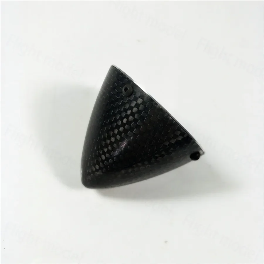 1 piece 3K Carbon Fiber Spinner No Mouth For F3A RC Model Airplane1.75\