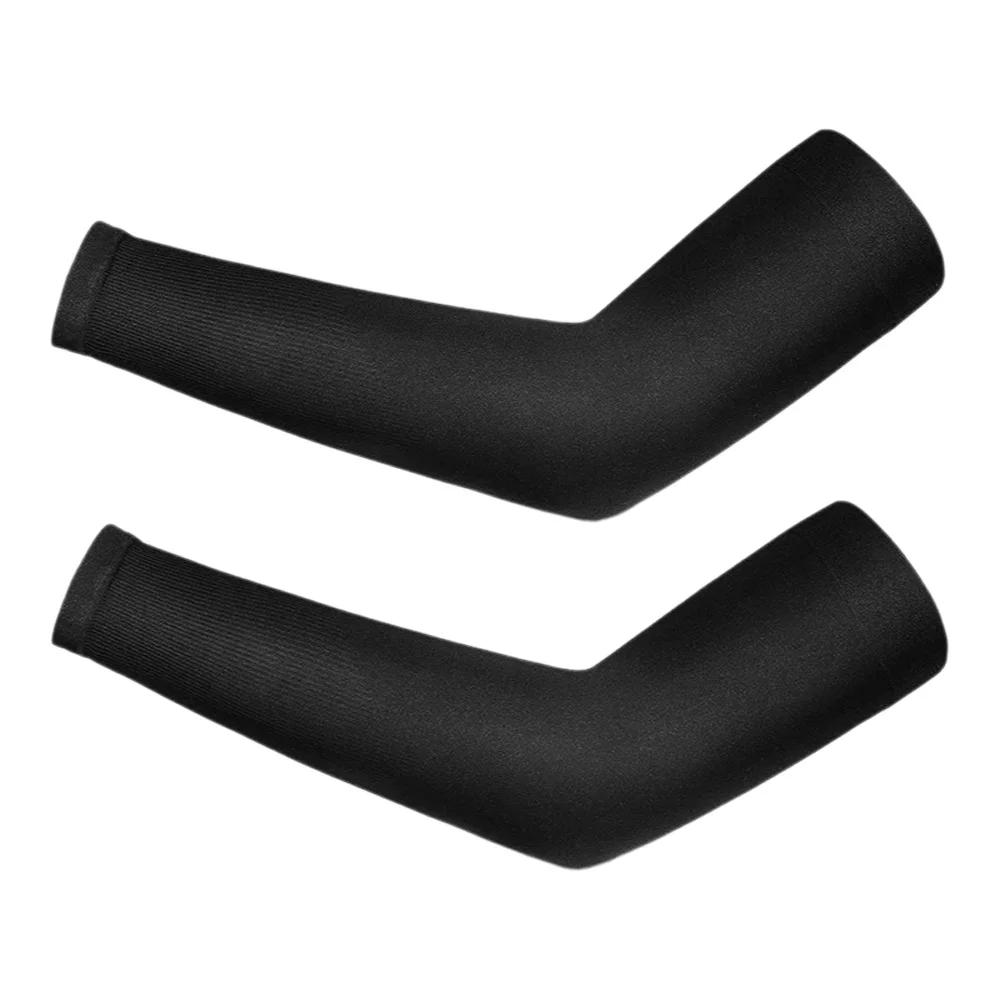 AliExpress Comfort Fit Ice Fabric Arm Sleeves Breathable Quick-Dry UV Protection for Running Cycling Outdoor Sports Long Arm Covers
