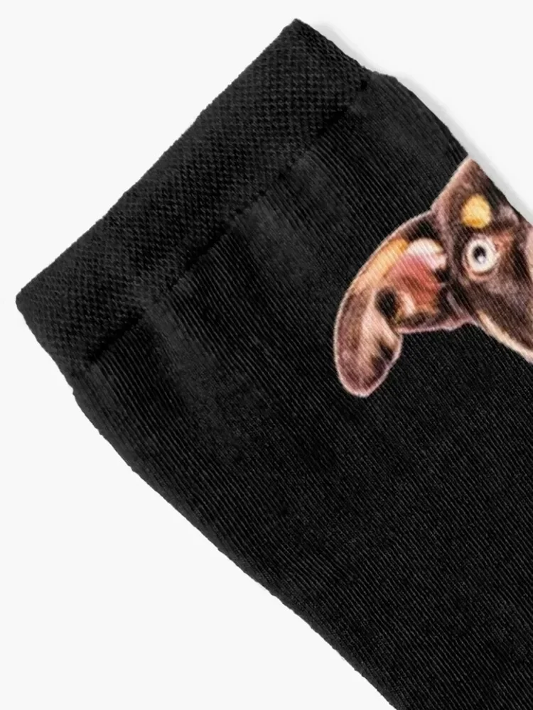 Kelpie Peek a Boo Socks retro anime Stockings man Socks For Women Men's