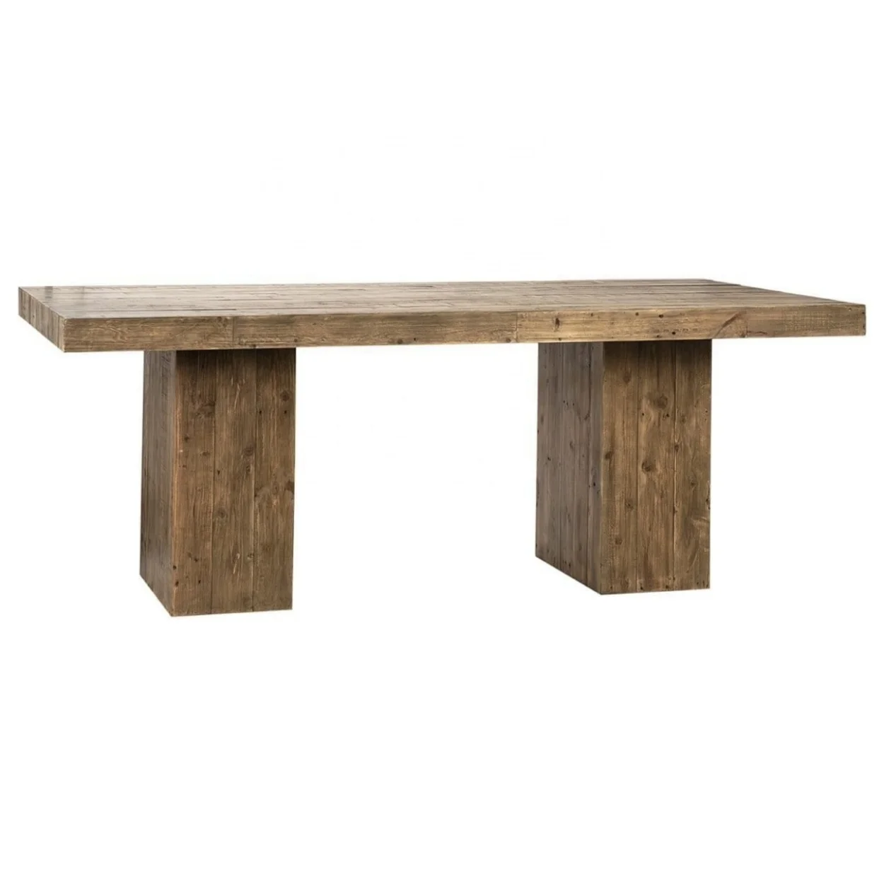 

# Vintage Style Solid Wood Dinning Room Centre Table Mesa Rectangle Dining Table