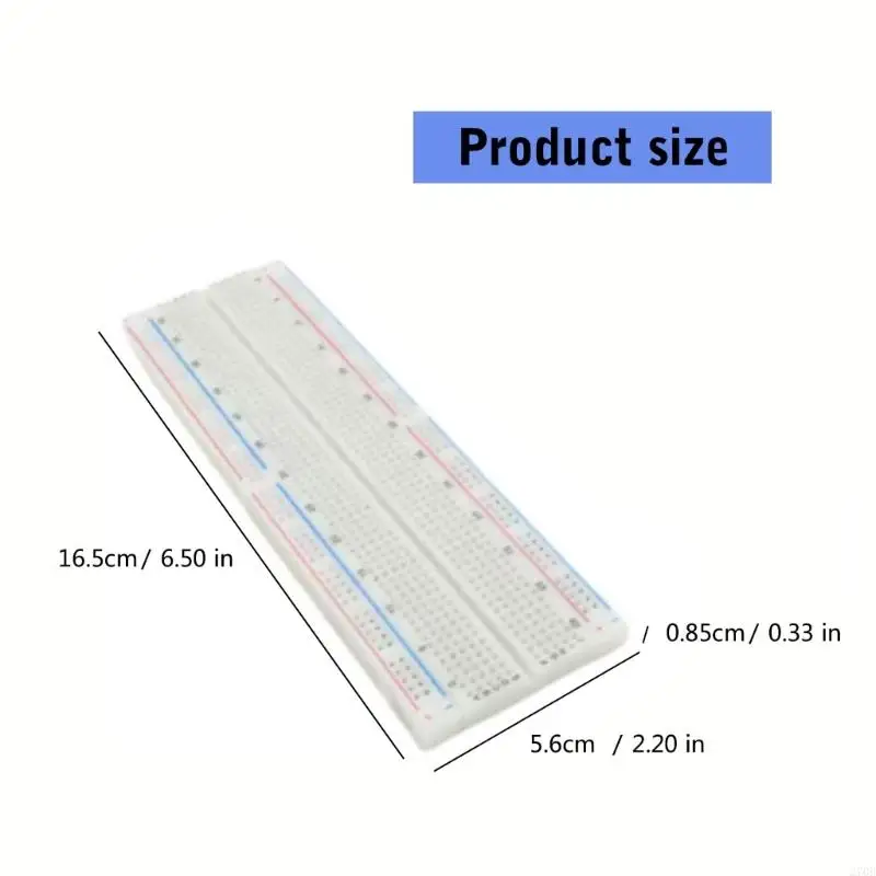 270B تصميم قياسي 830 نقطة لوحة الخبز الخبز بدون لحام مناسبة لتصميم دائرة المختبر والاستخدام التعليمي