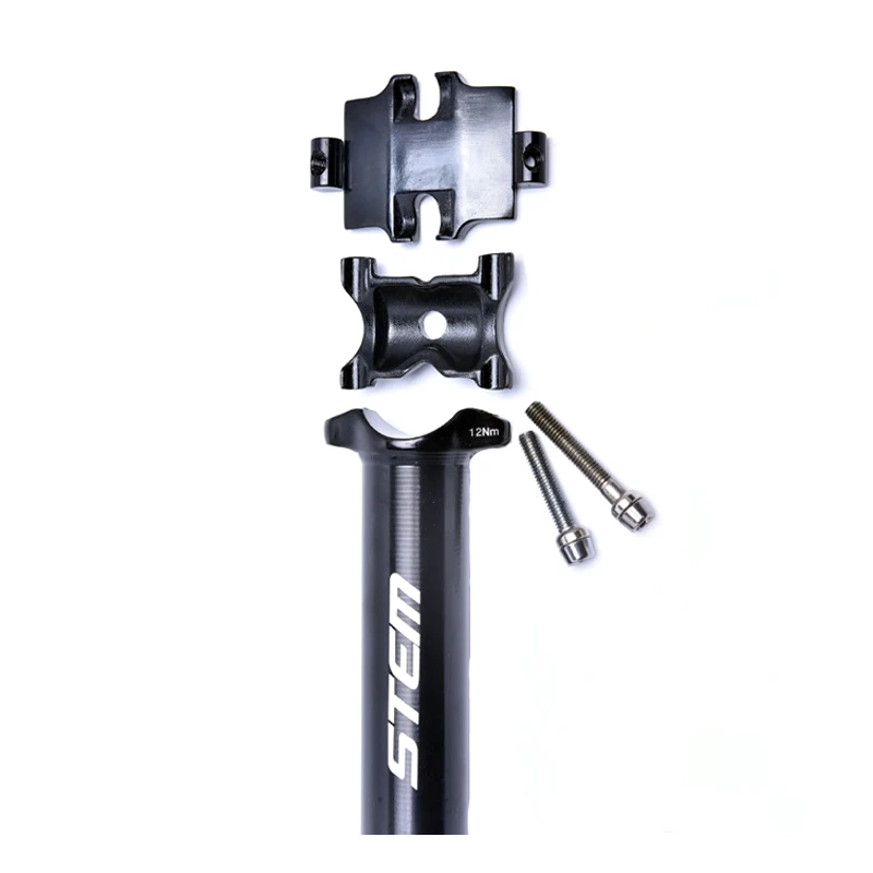 Ultra-light aluminum alloy bicycle seatpost clamp, mountain bike parts, 27.2/31.6mm x 300/350/400mm