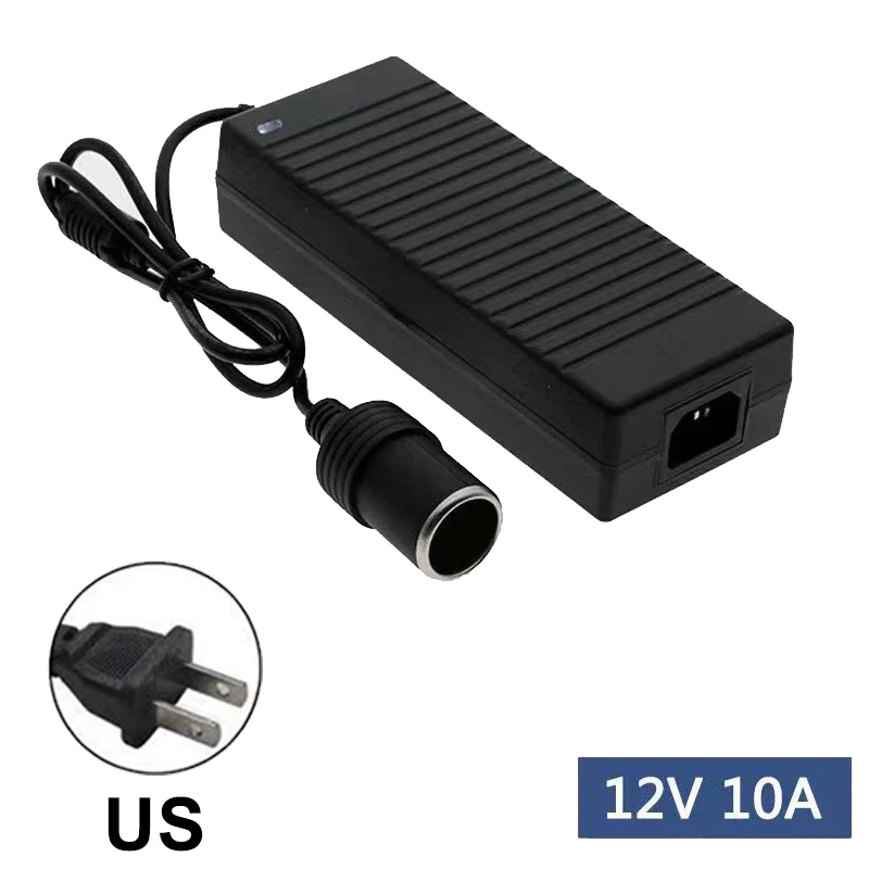 Auto Power Adapter Converter Power Converteren AC Adapter DC 110 V/220 V naar 12 V 10A Power Adapter voeding Lichter Auto Accessoires