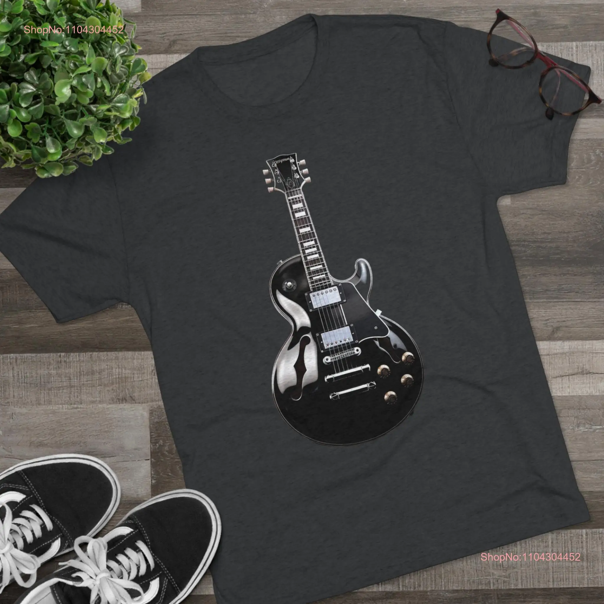 Tri Blend Crew T Shirt SunDuck brand rock n roll guitar vibe cool comfortable soft stylish high quality superior fit