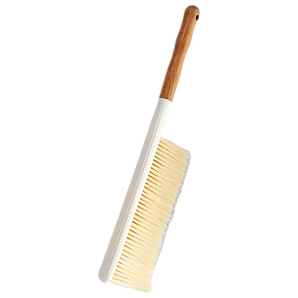 Whisk Broom Brooms Small Hand Long Handle Sand Brush Beech Soft Bristle Cleaning