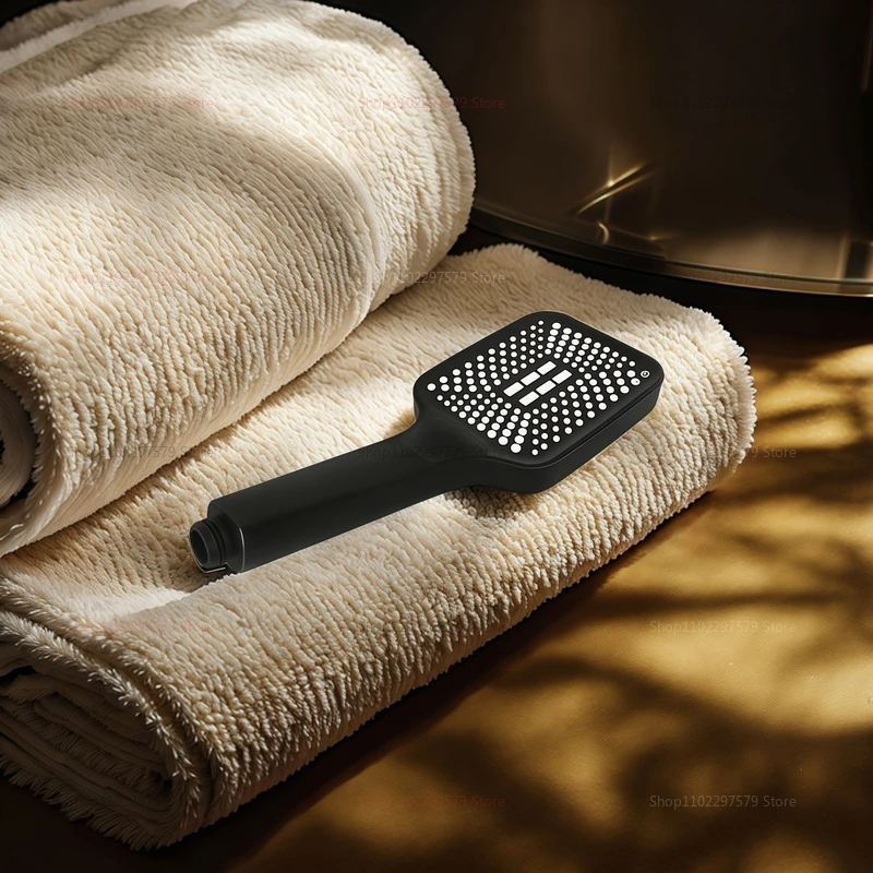 Adjustable Shower Head With 3 Modes Large Flow Shower Head High Pressure Water Saving Shower Faucet Bathroom Accessories