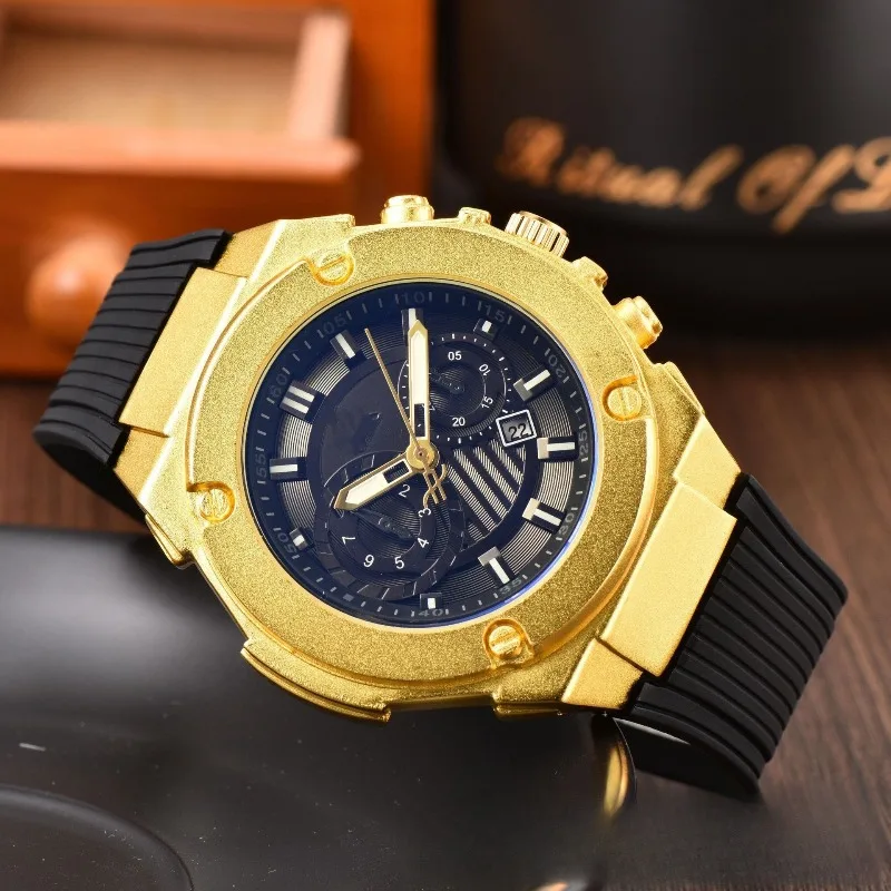 ​2025 Men's Quartz Watch with Date Calendar Luminous Hands Waterproof 50M Stainless Steel Band Business Casual Sport Wristwatch