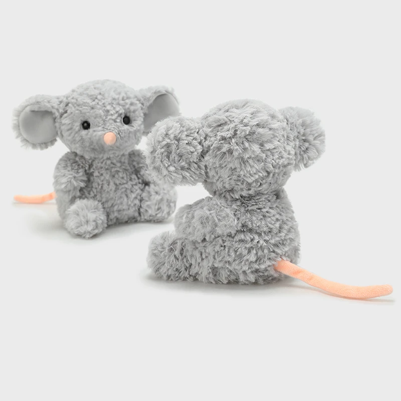 15cm Lifelike Mouse Plush Cute Smart Fluffy Pet Doll Stuffed Huggable Home Decro High Quality Gifts
