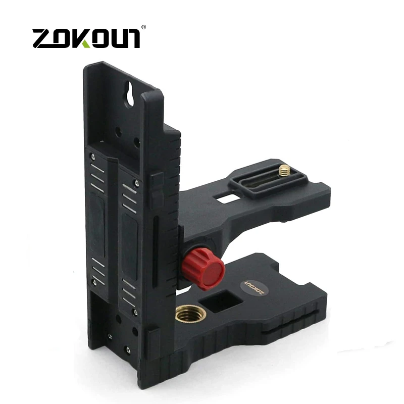 ZOKOUN Universal Strong Magnetic Professional laser level L-Bracket Wall Mounted Laser Level Bracket Holder Stand Support