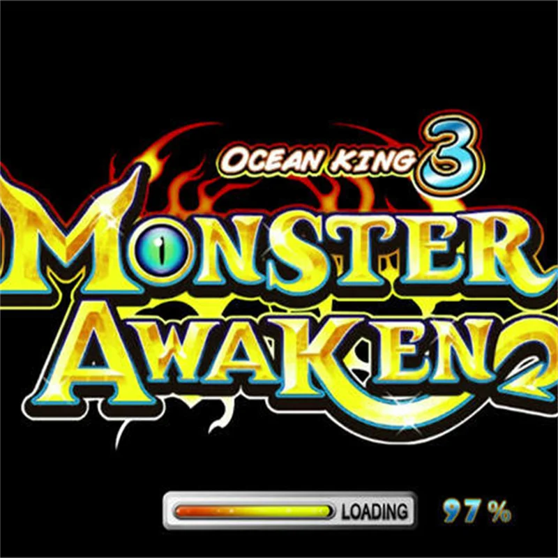 Ocean King 3 Monster Awaken Skilled Coin Operated Arcade Gameboard Multiple Octopus Hunter Fishing Hunter Cabinet Board Kit