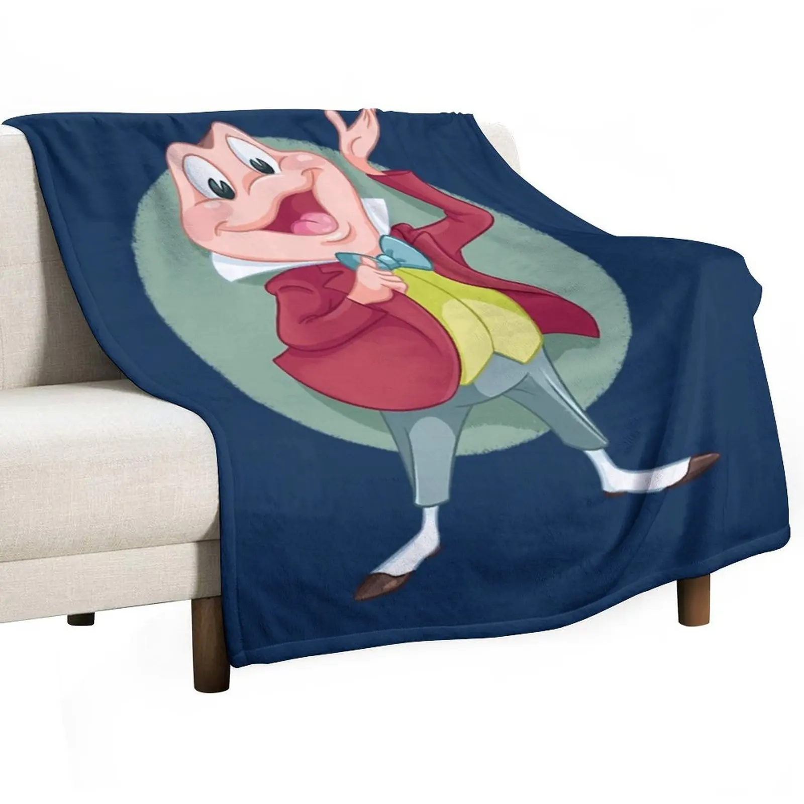 Mr Toad T-ShirtMr Toad Throw Blanket Lightweight Warm Blanket for Travel Camping