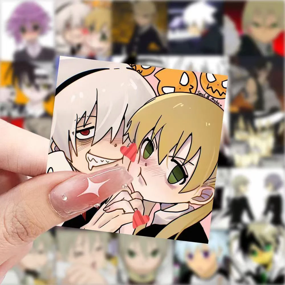 10/30/59pcs Maka Albarn Soul Eater Anime Sticker Cool Death The Kid Sticker Laptop Motorcycle Luggage Tsubaki Black Star Decal