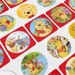 Adesivi Cartoon Pooh Bear per Laptop, bottiglia d'acqua, Skateboard, chitarra, frigorifero, involucri di caramelle, decalcomanie per album, adesivi decorativi