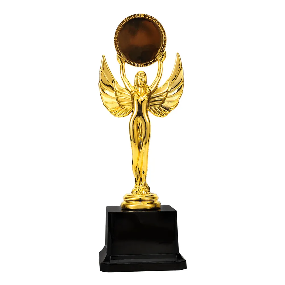 Exquisite Dance Competition Award Dancer Shaped Cheer Decorative Trophy Cup Small Lightweight Elegant Abs Plastic Funny