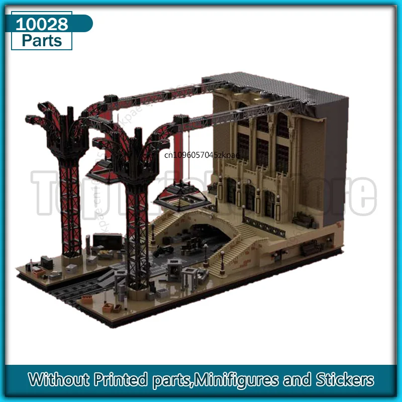 

UCS Movie MOC Building Block The Batcave Set Модель Кирпичи DIY Сборка Street View Архитектурная коллекция Игрушечный дисплей Рождественский подарок