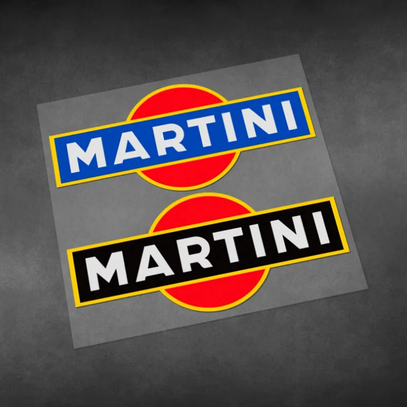 

2Pcs Motorcycle Racing Classic Brand Stickers Car Body Hood Trunk Refit Decals Waterproof Reflective Pegatinas Vinyl Material