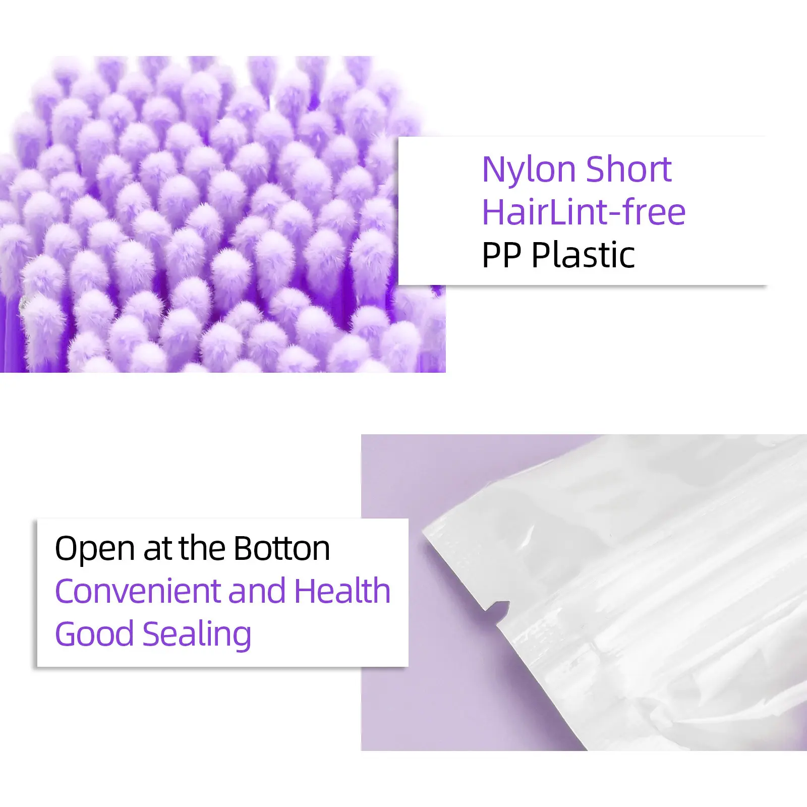 100 個まつげクリーニングブラシまつげエクステンションマイクロ綿棒まつげメイクアップクリーンリムーバーツールアイマスク眼帯付き