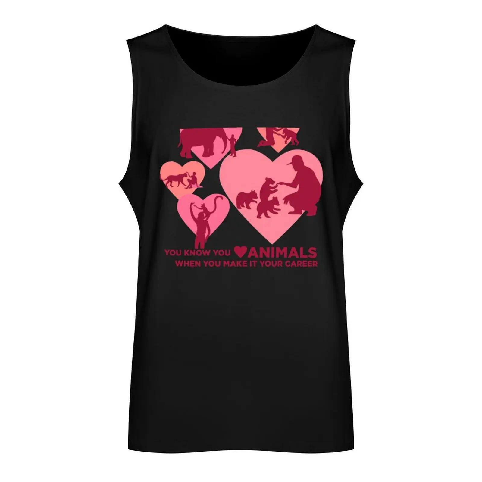 Love Animals - Land Animal Career Tank Top fitness clothing for men mens designer clothes