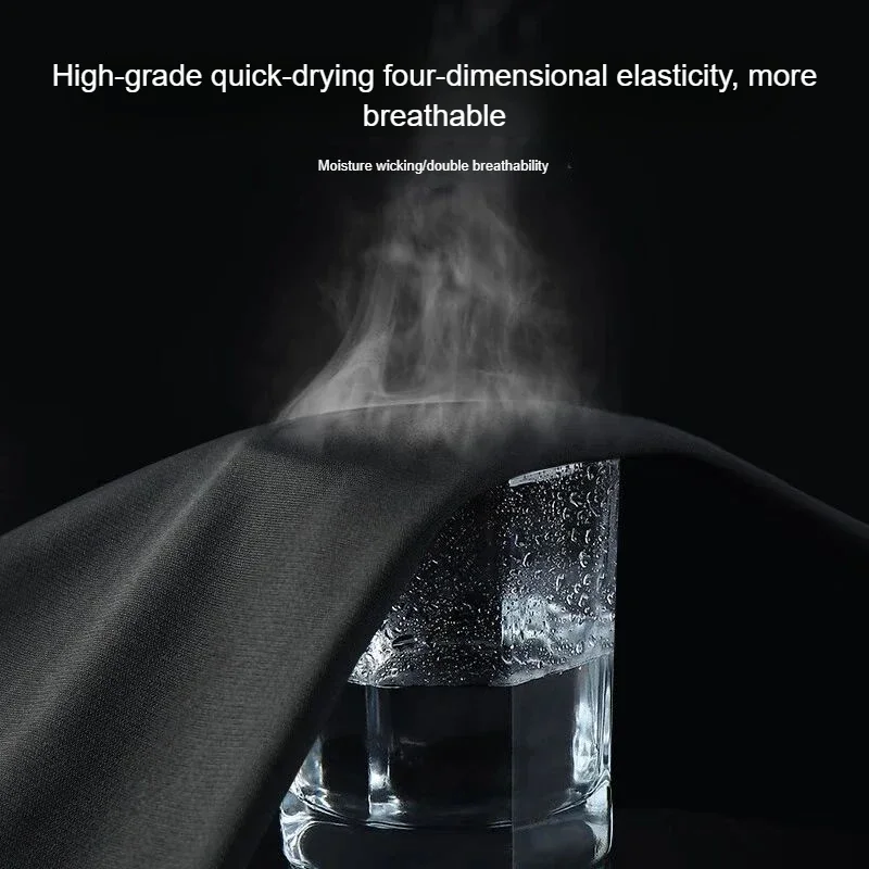 Sports Suits for Men's New Quick-drying Clothes Summer Fitness T-shirt Running Shorts Shorts Badminton Training Suit