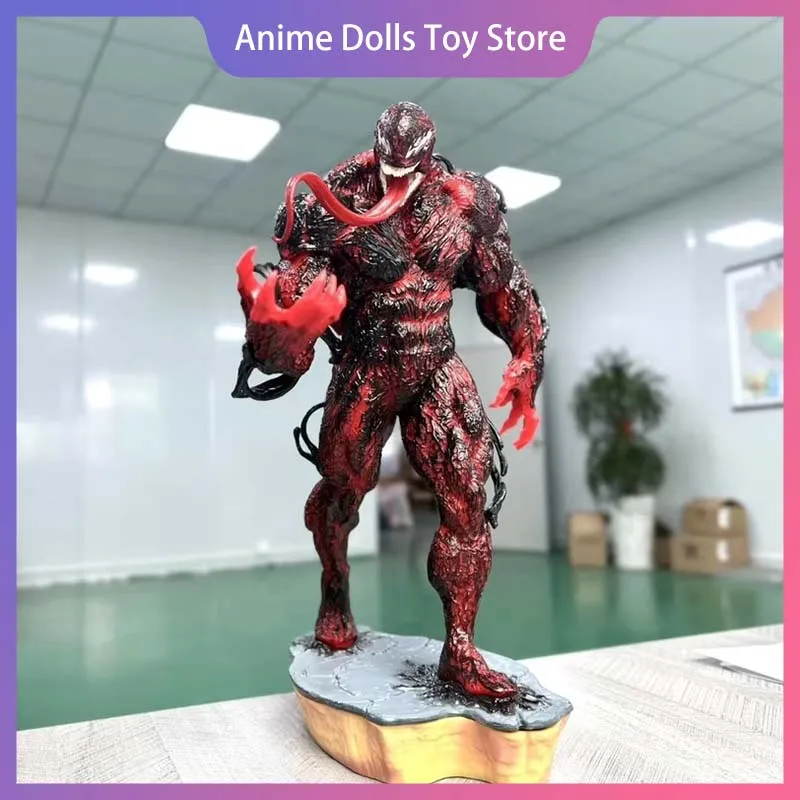 

Red Venom 30cm Action Figure Anime Cartoon Figures Doll PVC Statue Model Toy Room Desktop Decor Collection Birthday Kid Gift