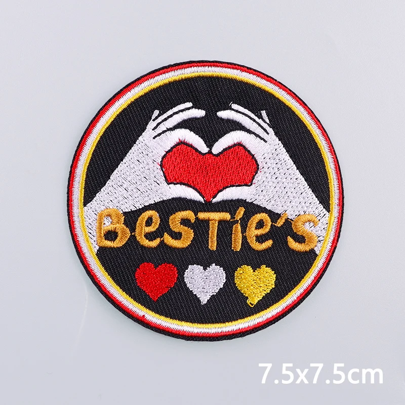 Oeteldonk embleem borduurwerk patch op kleding DIY Nederland carnaval geborduurde patches opstrijkbare patches voor kleding naai badges