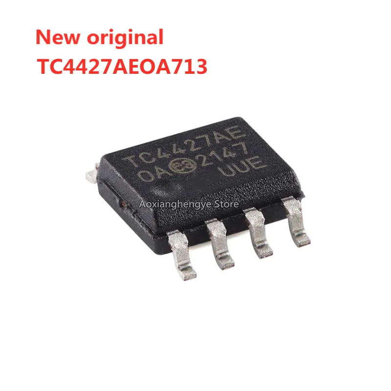 5PCS TC4427ACOA713 TC4427AC TC4427AEOA713 TC4427AE SOP8 1.5A dual high-speed power MOSFET driver chip