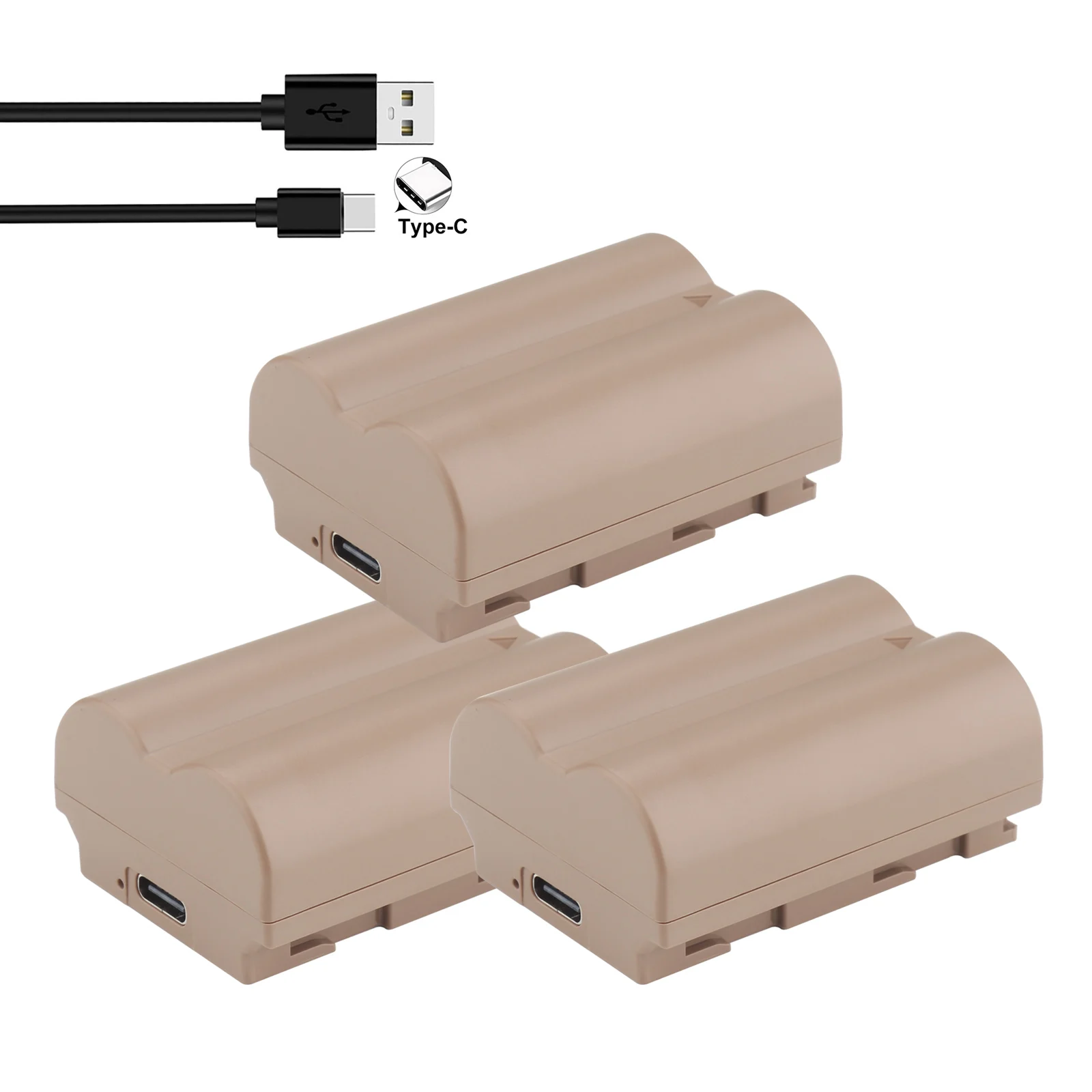2880 mAh NP-W235 NP W235 Battery with Type C Port For Fujifilm NP-W235 Battery, For Fujifilm X-T4, X-T5 GFX 100S, GFX 50S II