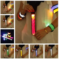 Flash Arm With Led Luminous Bracelet Children'S Fluorescent Wrist With Night Running Bar Atmosphere Props Glowing Party Favor