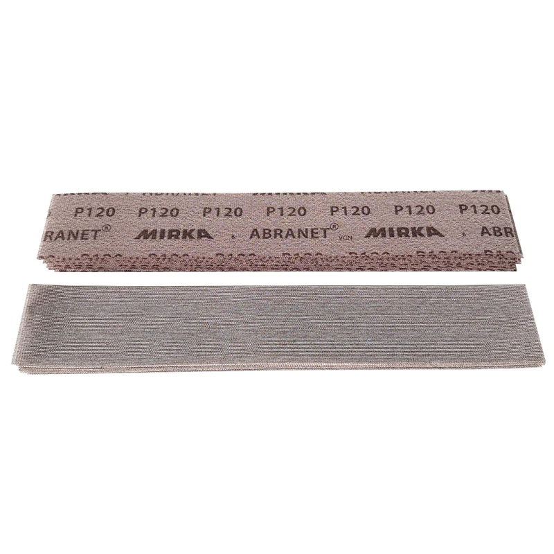 Finland Mirka Rectangular Mesh Sandpaper 70×420mm Hand-pushed Plate Dry Abrasive Paper Car Putty Grinding And Polishing