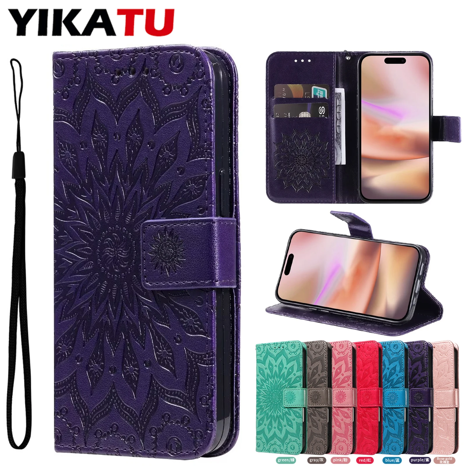 

Anti-theft Brush Holder Stand Wallet Case For iPhone SE2 2020 SE3 2022 X XR XS Max 6 7 8 Plus 14 15 16 17 Pro 16E Skin Feel Slot