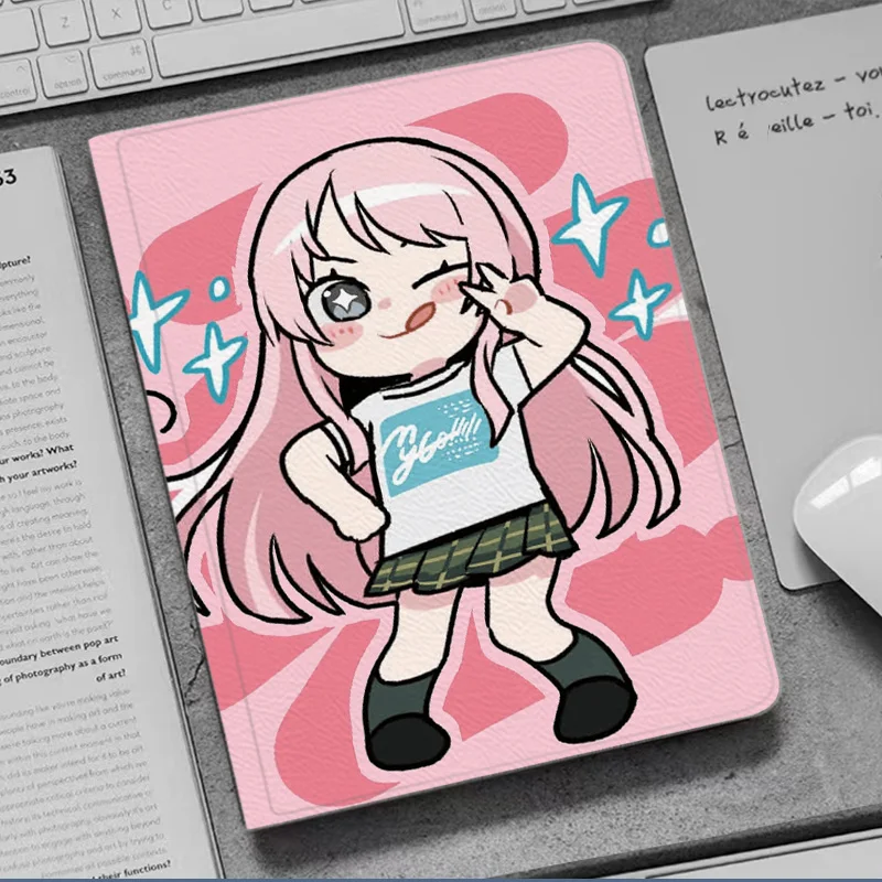 

Чехол Anon Chihaya Anime MyGO для iPad 10,2 9th 10th Air 6 7Mini 4 5 Роскошный силиконовый чехол Pro 12,9 11 13 для iPad Air 2 3 4