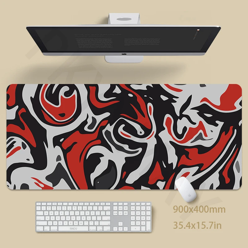 

Mouse Pad Design Large Gamer Mousepad Desk Mat XXXL Mouse Mats 31.4x11.8in Rubber Desk Pad Design Table Carpet Best Mousepads