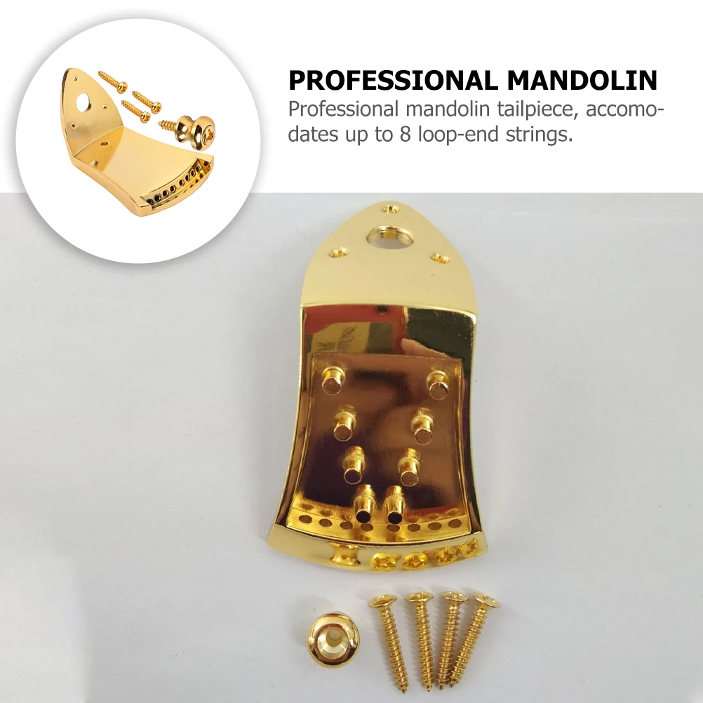

Mandolin Tailpiece Parts Suitable for 8 String Arched Top Mandolin Accessories