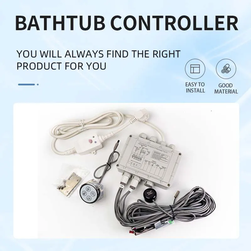 Whirlpool Control System Massage Bathtub Controller Panel Bathtub Spa Control Panel