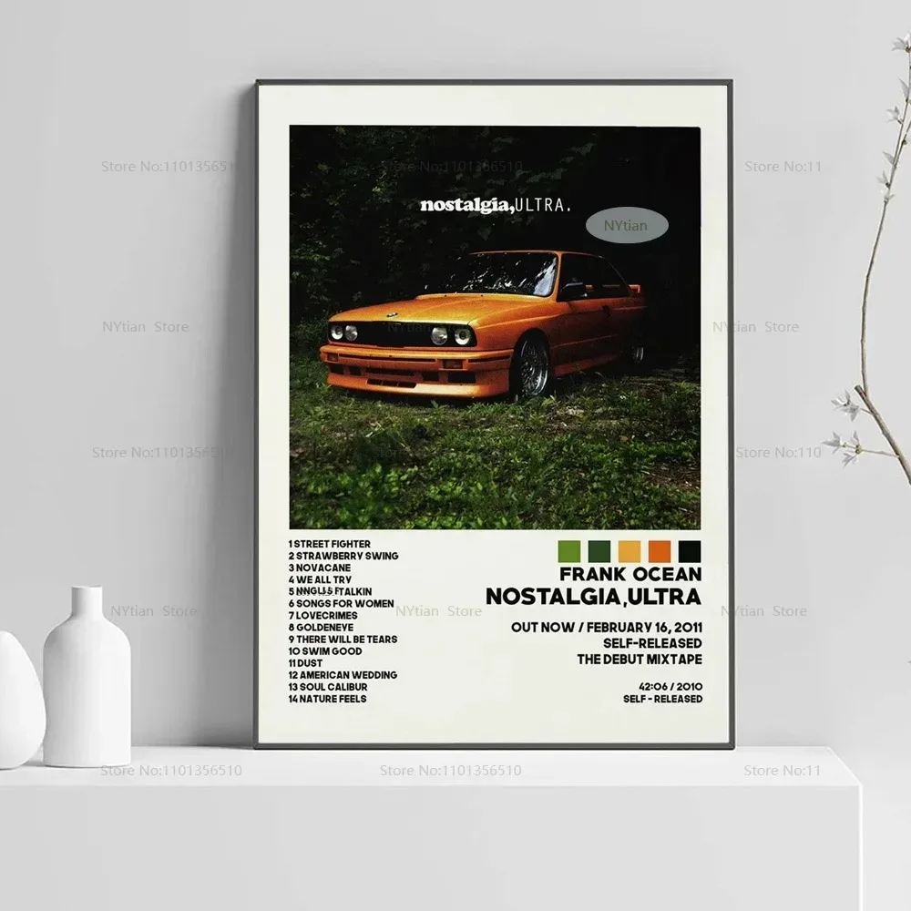 NT1499 Frank Posters Blonde Ocean Nostalgia Ultra Music Album Poster Prints Wall Art Picture Canvas Painting For Home Room Decor